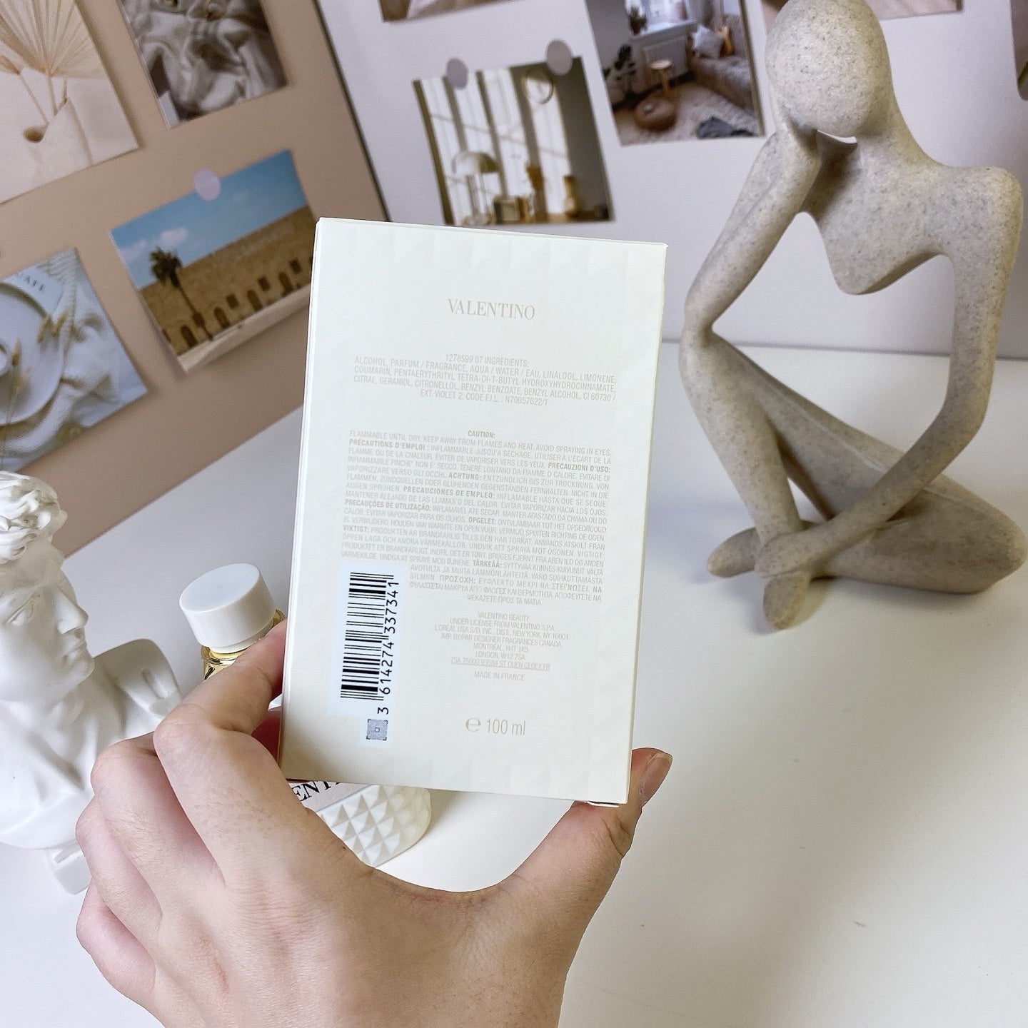 Valentino Uomo Born in Roma Ivory Eau de Toilette 100ml – Fragranza Maschile Elegante e Moderna